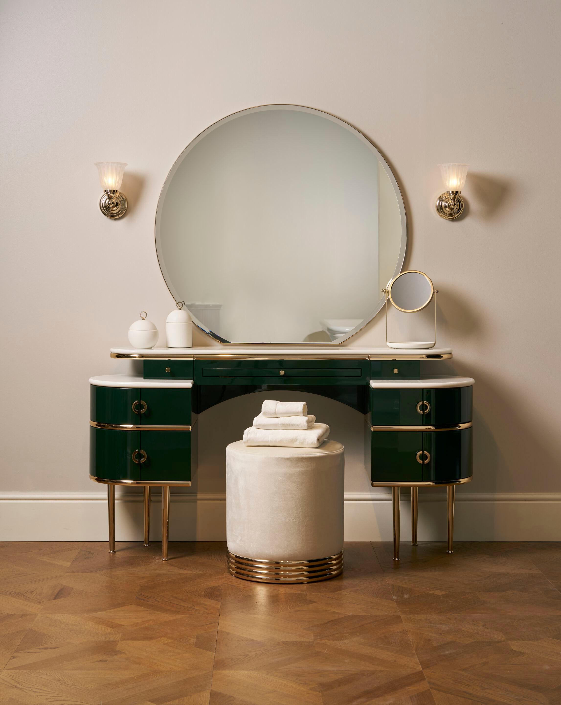 Круглый пуф из ткани Devon&Devon Zelda ARCH-00094443 - Вид №3