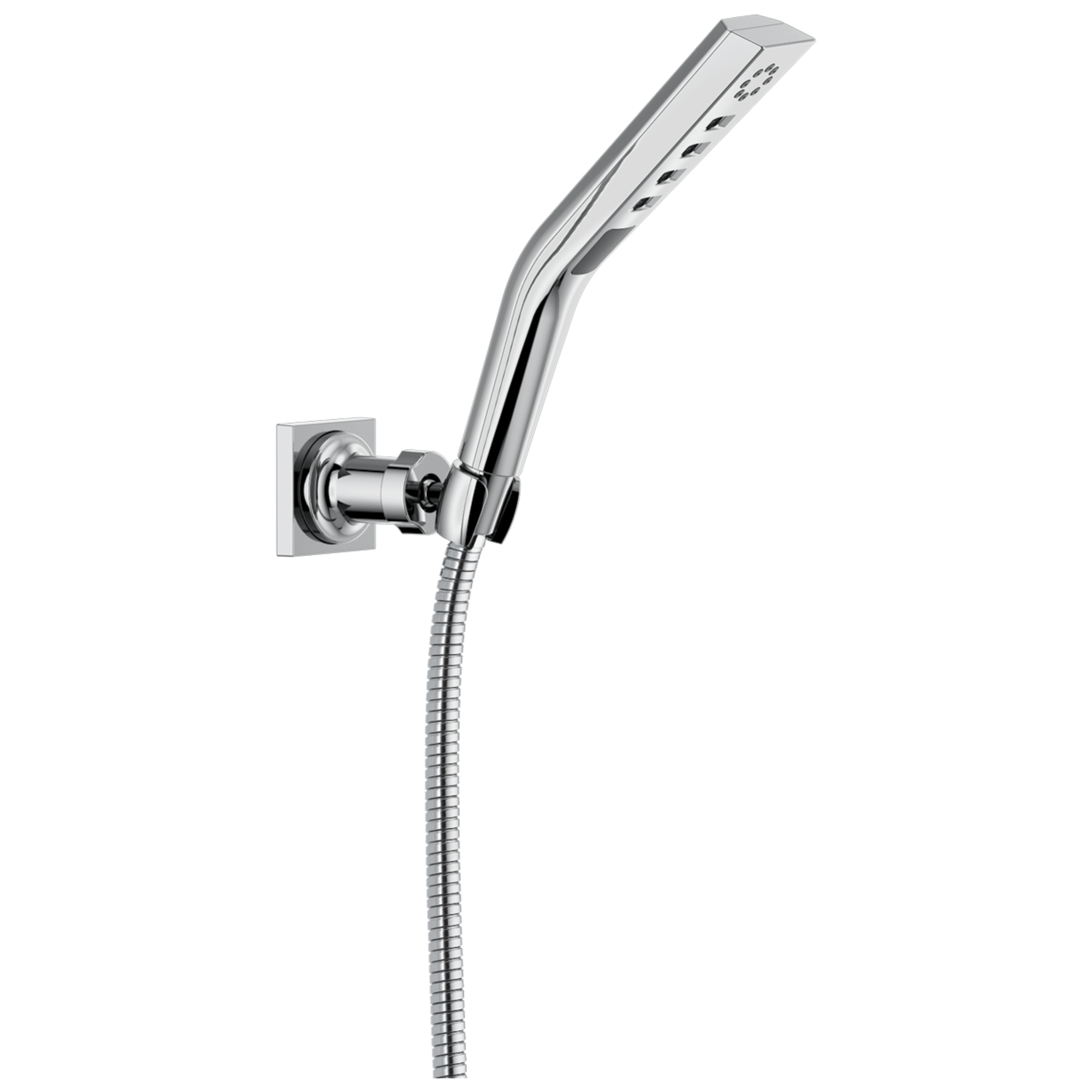 55799-KS H2Okinetic® Ручной душ с 3 настройками для настенного монтажа Delta Faucet Universal Showering Черный нержавеющий 