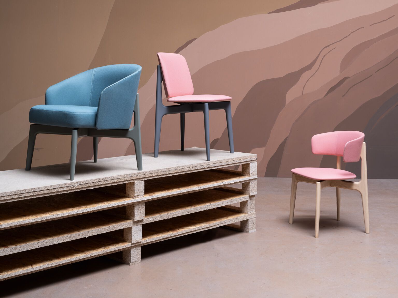 Тканевое кресло с подлокотниками Very Wood Egadi ARCH-00088922 - Вид №4