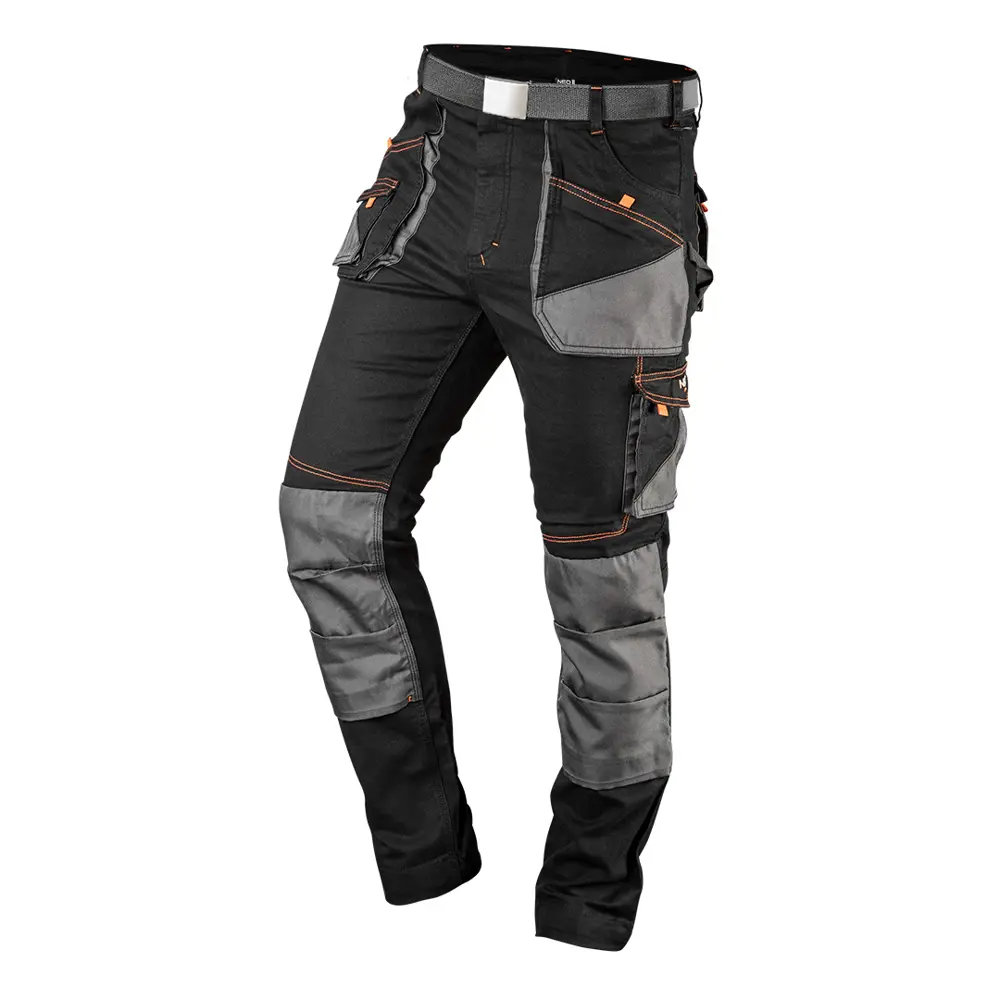 Брюки рабочие Neo Tools HD Slim черные/серые размер XL рост 184-187 83304014 STLM-2127303 