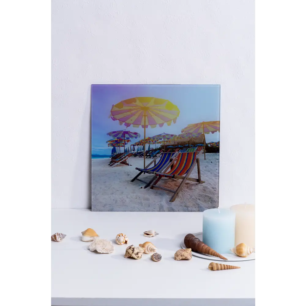 Картина на стекле 30х30 см «Зонтики» Santreyd STLM-2018815 - Вид №4