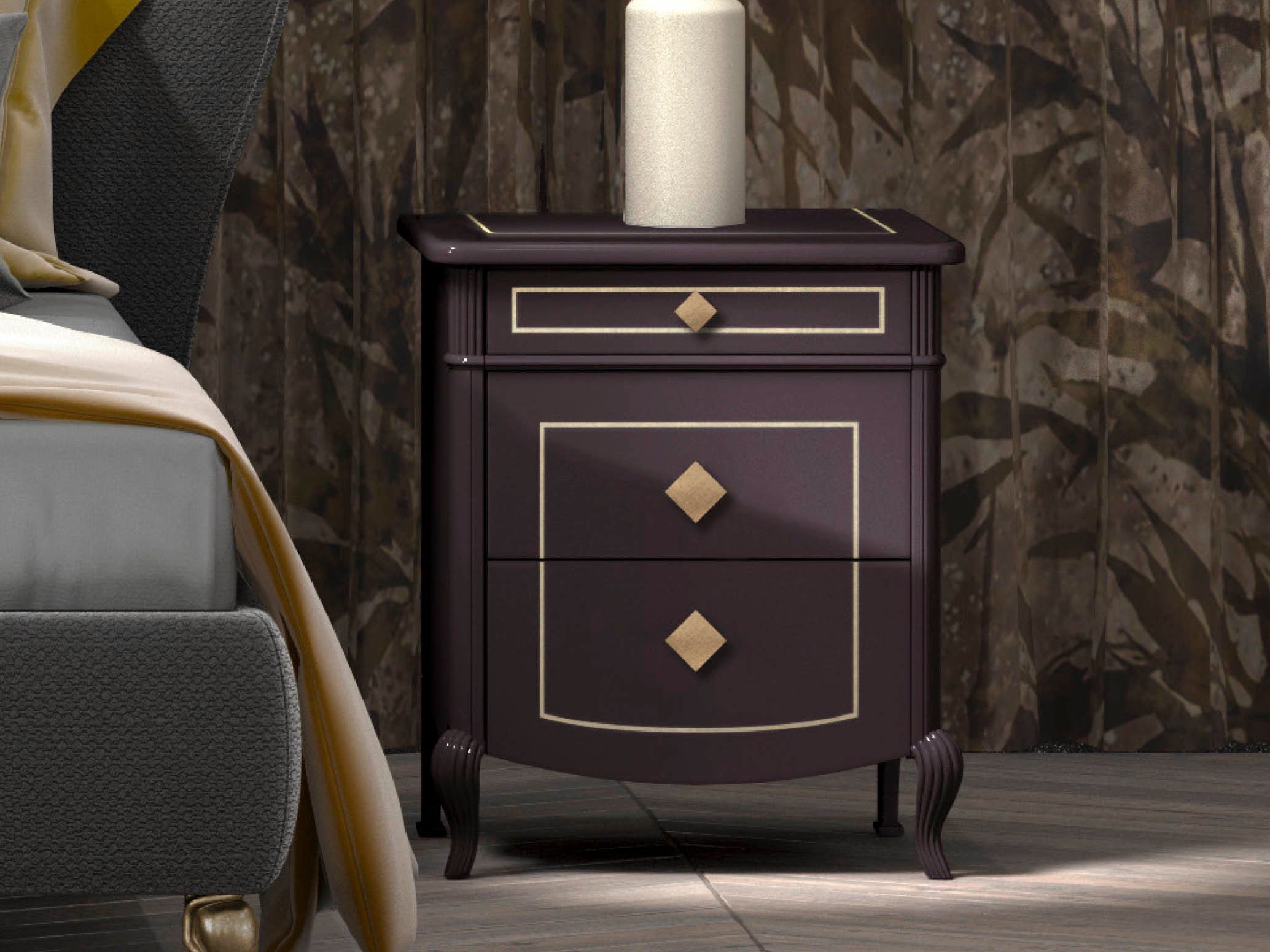 Деревянная тумбочка с ящиками CASA +39 Prestige 2 ARCH-00131165