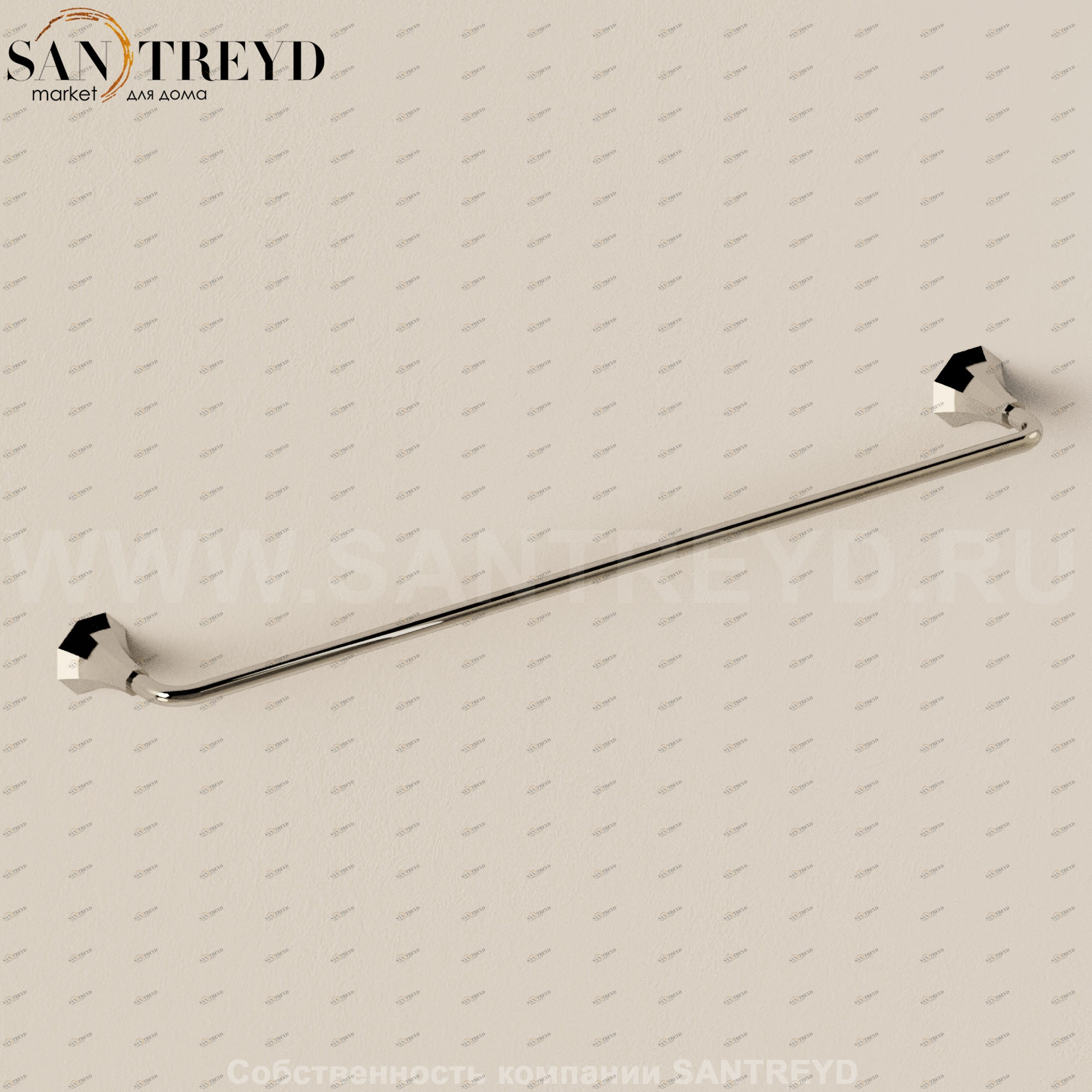 Flaminia EVERGREEN Полотенцедержатель хромированный EG60.CR Ceramica Flaminia EG60CR