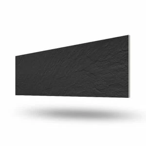 КЕРАМОГРАНИТ 1200Х295Х11 РЕЛЬЕФ НАСЫЩЕННО-ЧЕРНЫЙ UF019MR RELIEF 1200x295x11