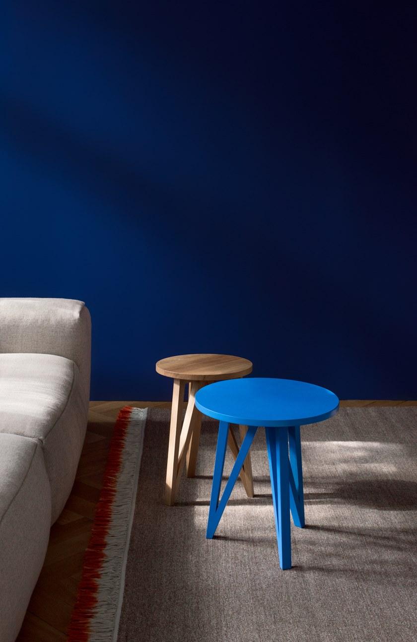 LOEHR Круглый деревянный журнальный столик Faber sun-id-1389098 - Вид №1