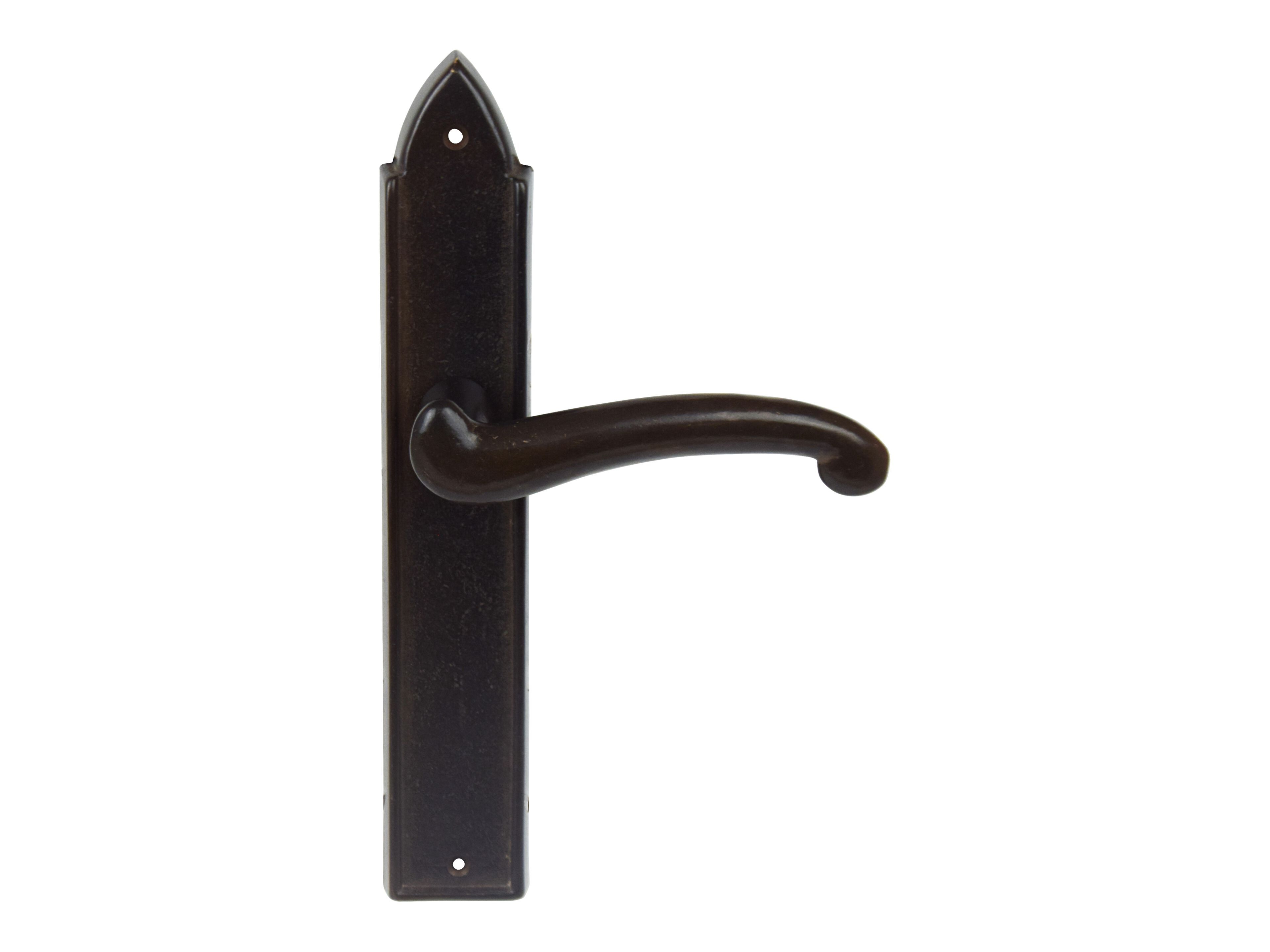 Бронзовая ручка на розетке GIARA ART DESIGN-BRONZE Готика ARCH-00058884