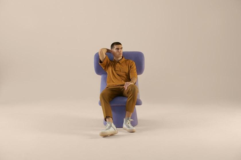 Sancal Стул Wing из нубука Elle sun-id-1413636 - Вид №3