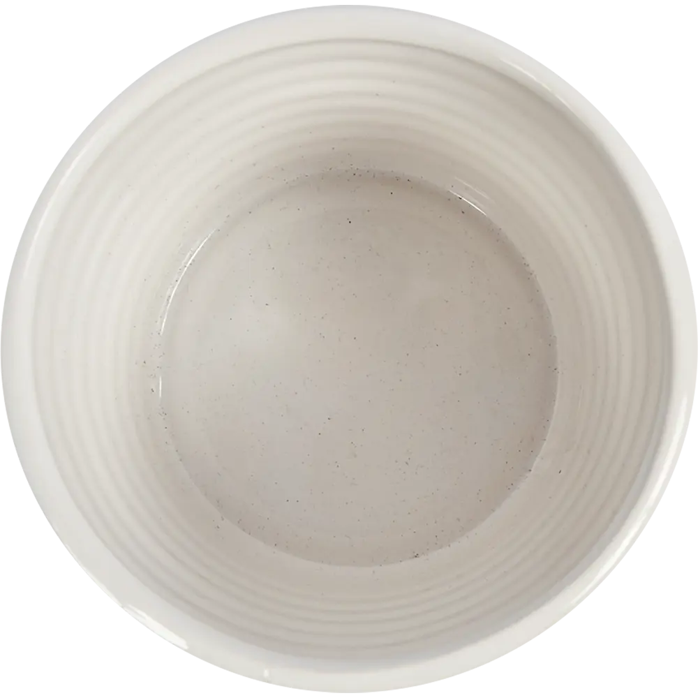 Кашпо для цветов ø11.8 h9.6 см v1 л керамика белый GARDEN SHOW STLM-2011101 - Вид №1