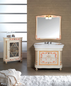 8025 Tifernoit Композиция для ванной комнаты, декорированная вручную Bagno