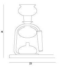 sun-id-1425874 Кофейник Металлический GARDA DESIGN Италия  - Вид №7