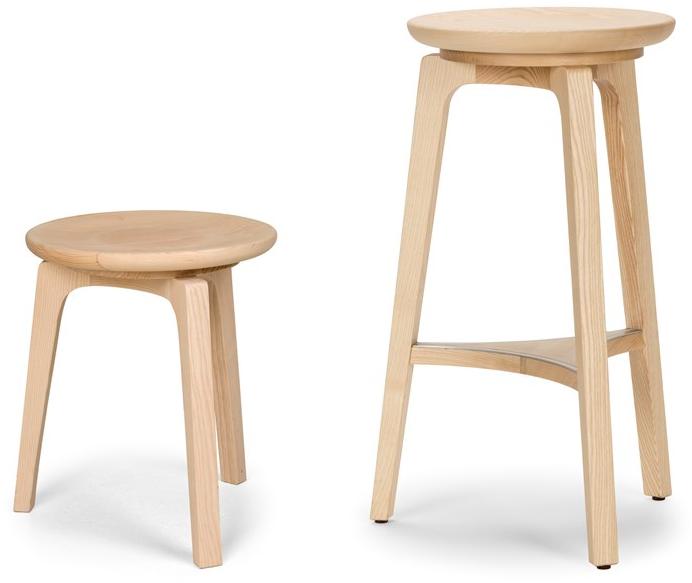 True Design Высокий табурет из массива дерева Tod Td 100h - Вид №14