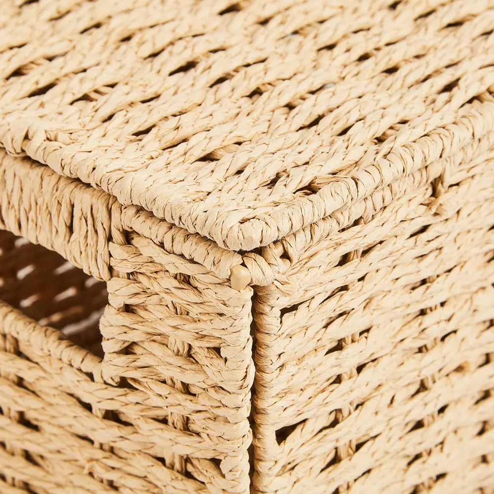 SPACEO Корзина для мелочей из бумажной веревки с металлическим каркасом 89344335 Kub STLM-1081174 - Вид №6