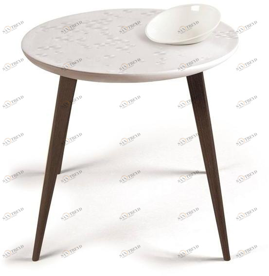 Lladró Круглый журнальный столик из фарфора Moment 01040225