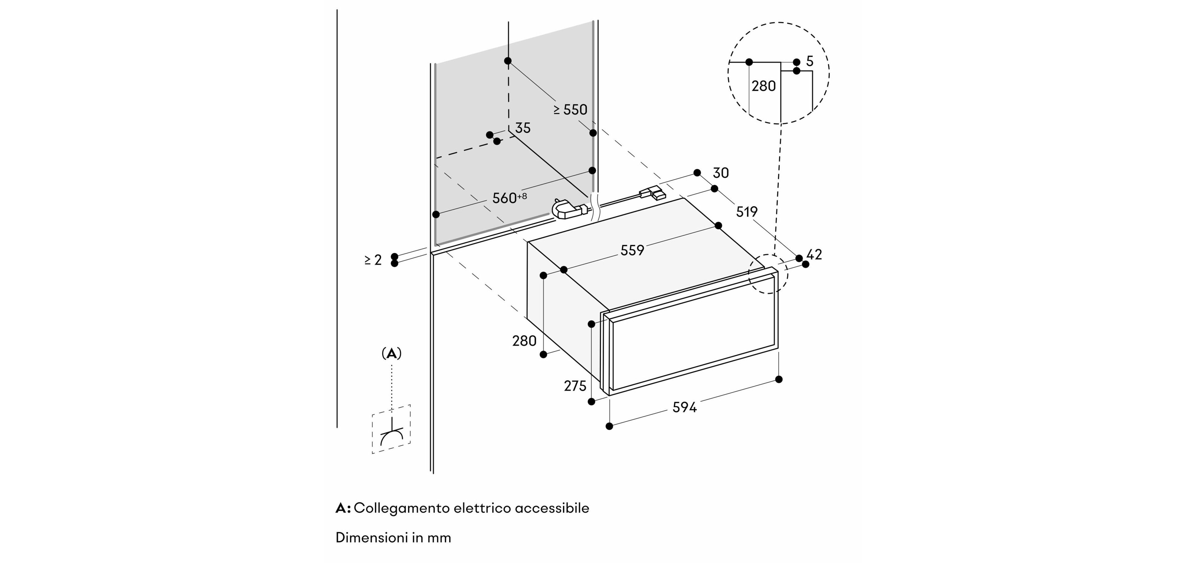 Встраиваемый подогреватель еды из нержавеющей стали GAGGENAU Expressive ARCH-00128553 - Вид №2