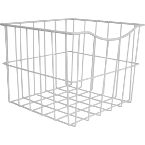 Корзина для белья в шкаф 25x25x20 см цвет белый 82135301 STLM-2141420