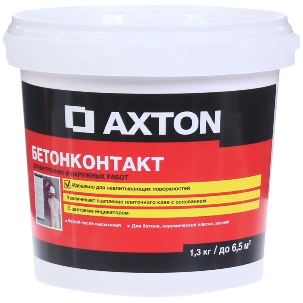 Бетоноконтакт Axton для надежного сцепления отделочных материалов 81950263