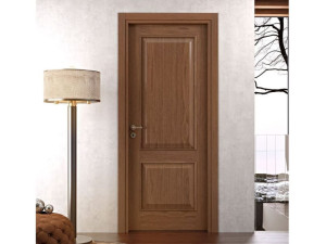 Распашная дверь из шпона