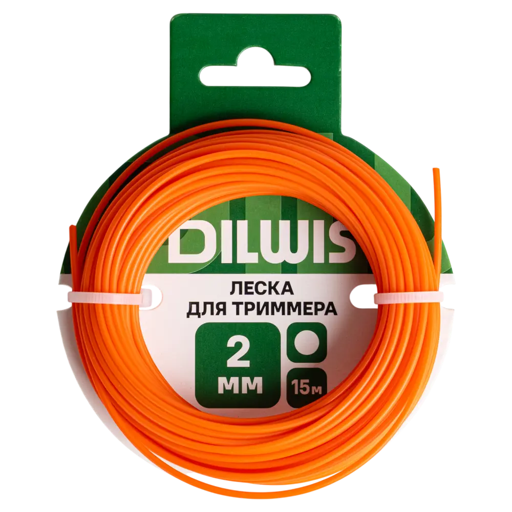 Леска DILWIS 2 мм 15 м цвет оранжевый STLM-2099616