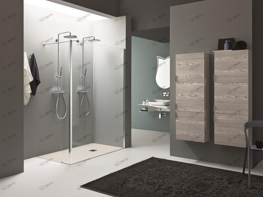 ARBLU Угловая душевая кабина для двоих Dedalo sun-id-1474407