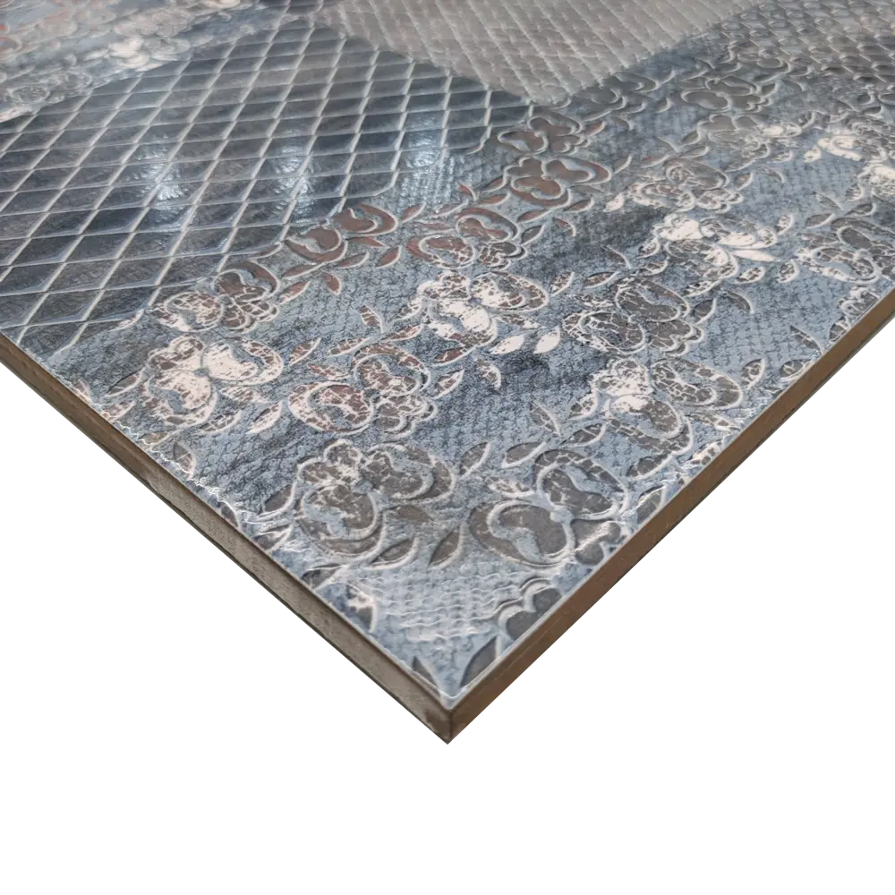 Плитка настенная Azori Pandora Grafit Orient 31.5x63 см 1.59 м² бетон цвет графит STLM-2103024 - Вид №2