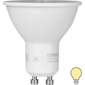 Лампа светодиодная Osram GU10 230 В 4 Вт спот прозрачная 265 лм теплый белый свет