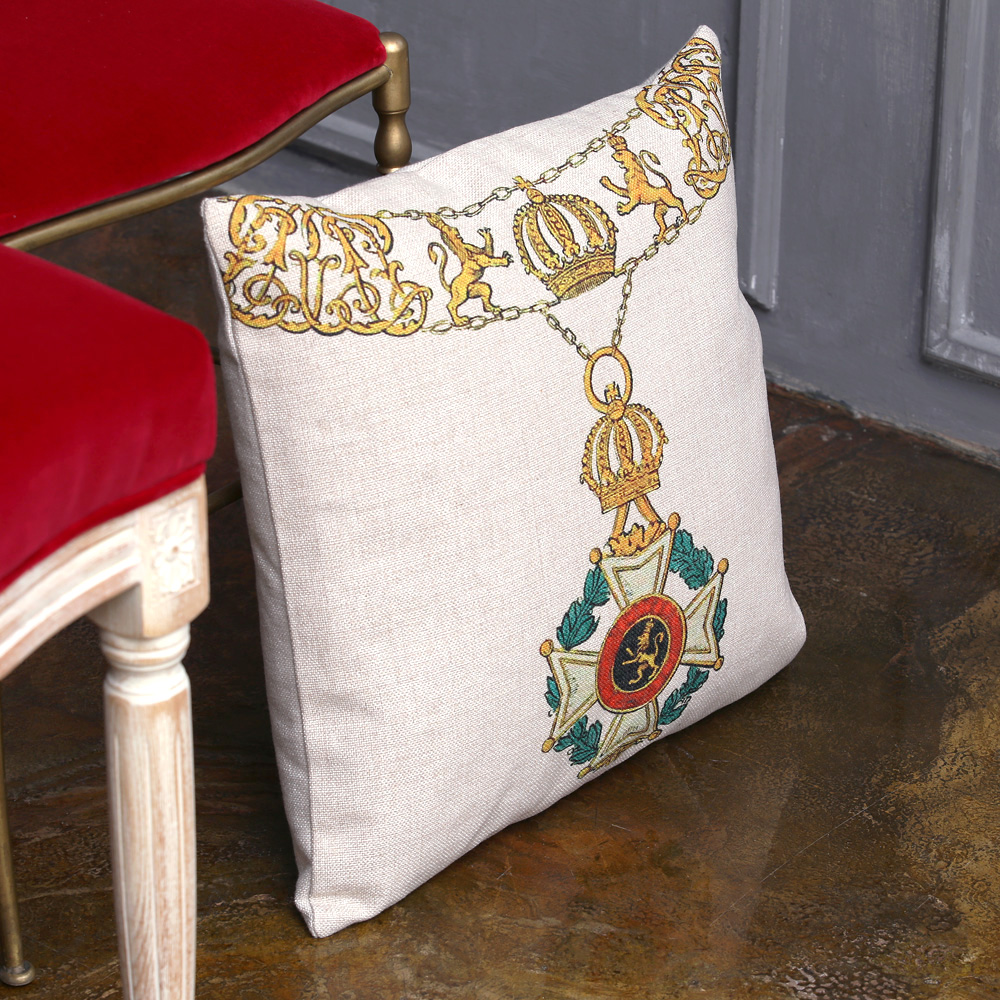 2719157 Декоративная подушка «Орден Леопольда I, Бельгия» Object Desire  - Вид №1