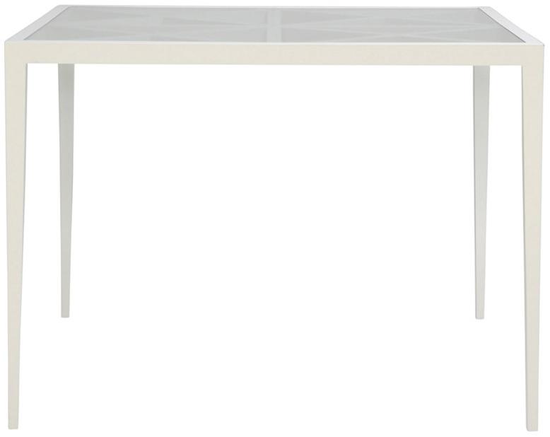 JANUS et Cie Квадратный обеденный стол из алюминия и стекла Azimuth sun-id-1445029 - Вид №1