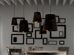 Karman Светодиодный подвесной светильник с прямым светом из хлопка Cupido