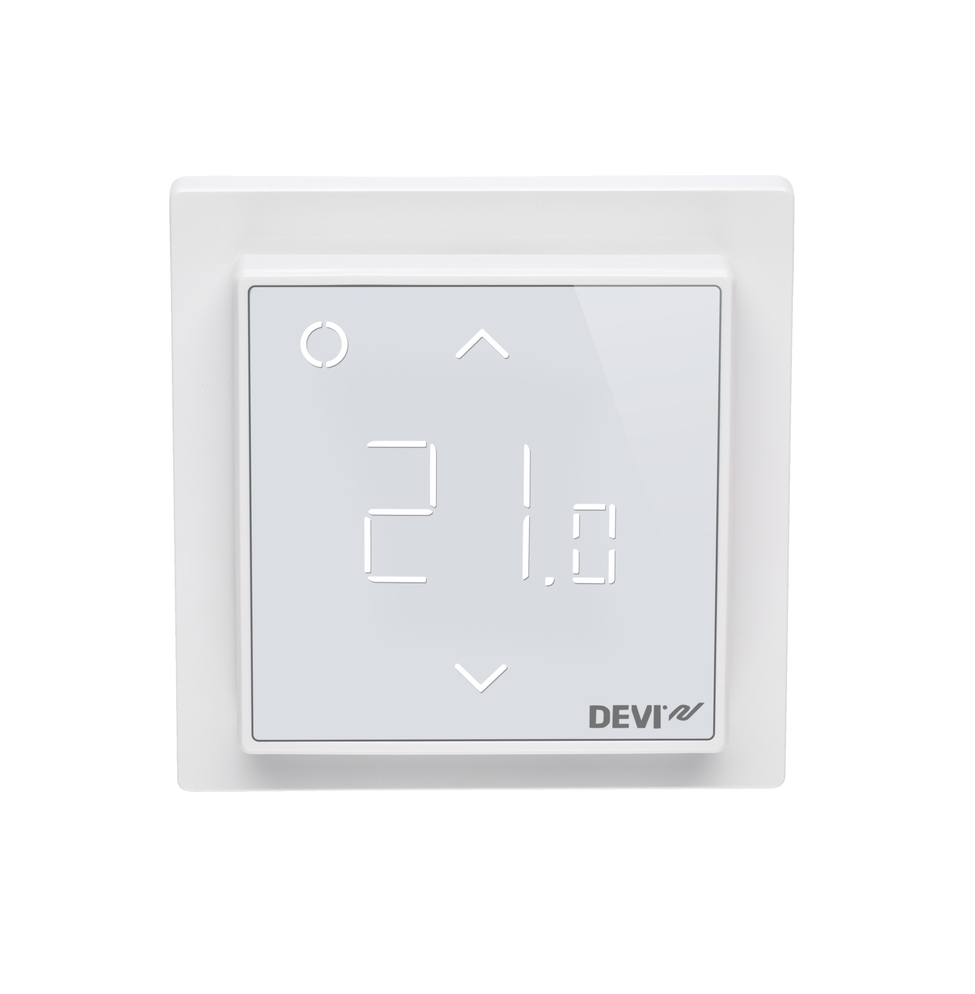 Danfoss DEVIreg™ Smart — программируемый терморегулятор для теплого пола с Wi-Fi DEVIreg Smart терморегулятор черный 140F1143  - Вид №1