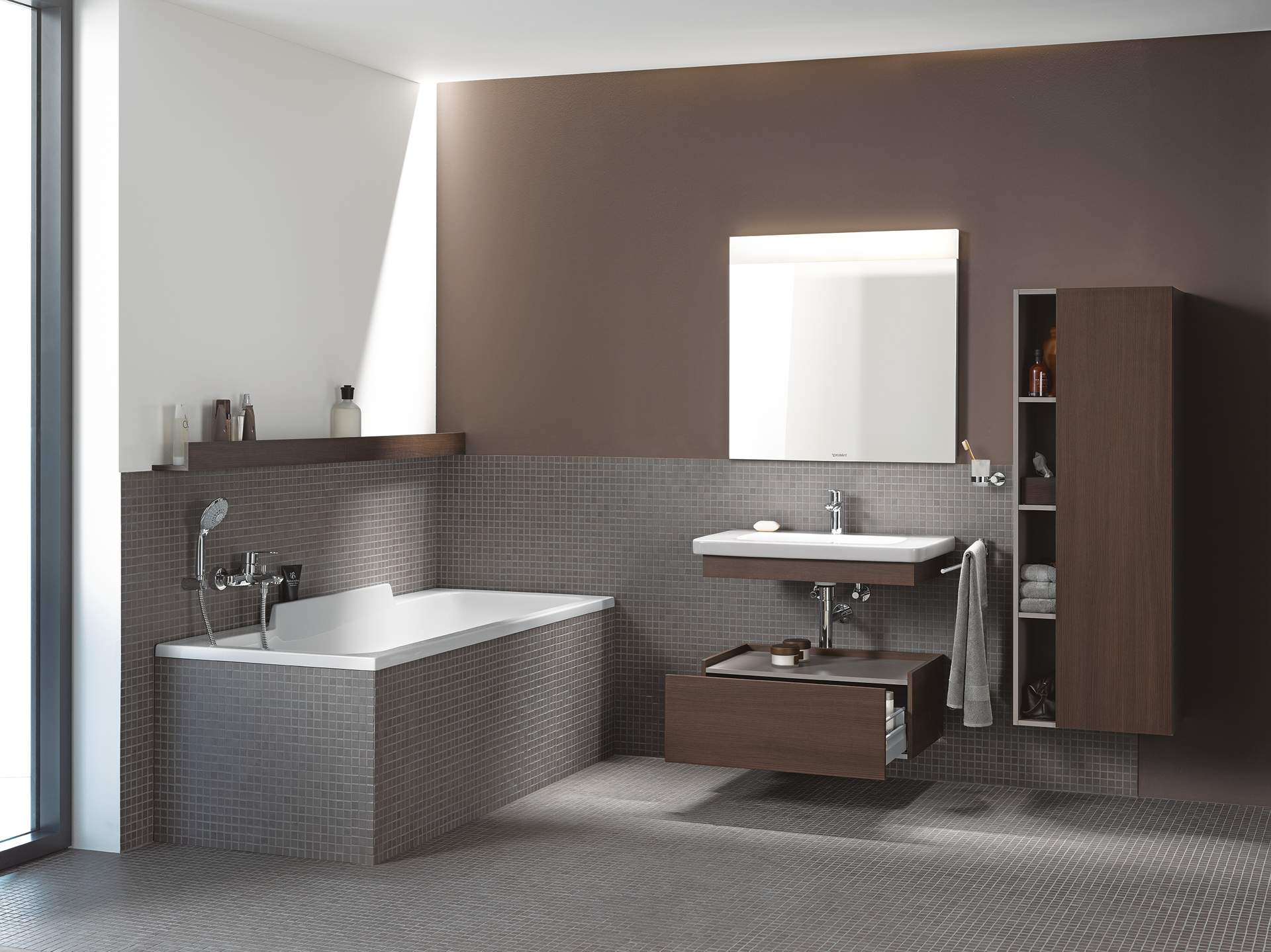 DS608105151 Подвесная раковина настенная овальная Duravit Durastyle - Вид №3