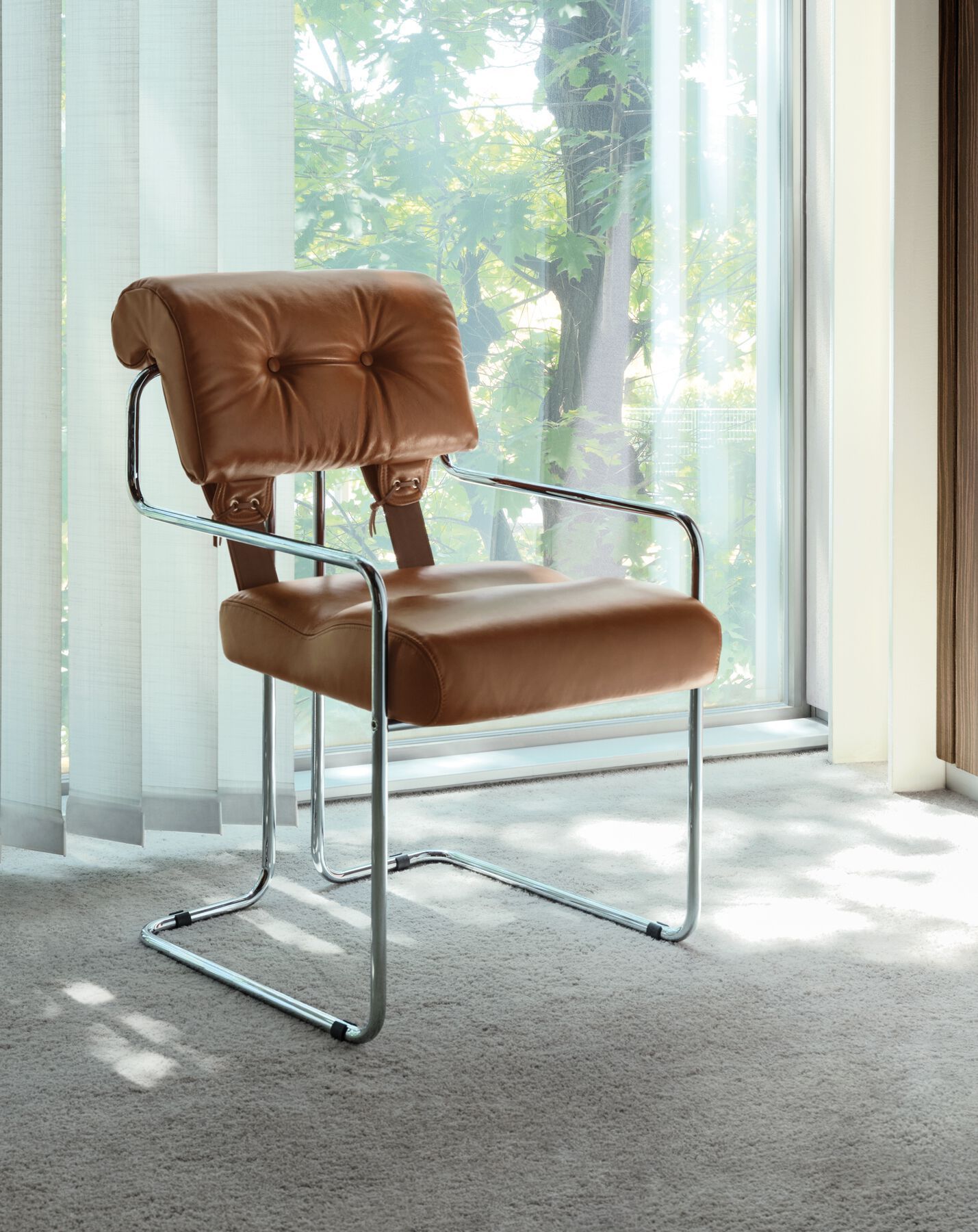 Мягкий консольный стул с подлокотниками i 4 Mariani Tukroma ARCH-00139511 - Вид №6