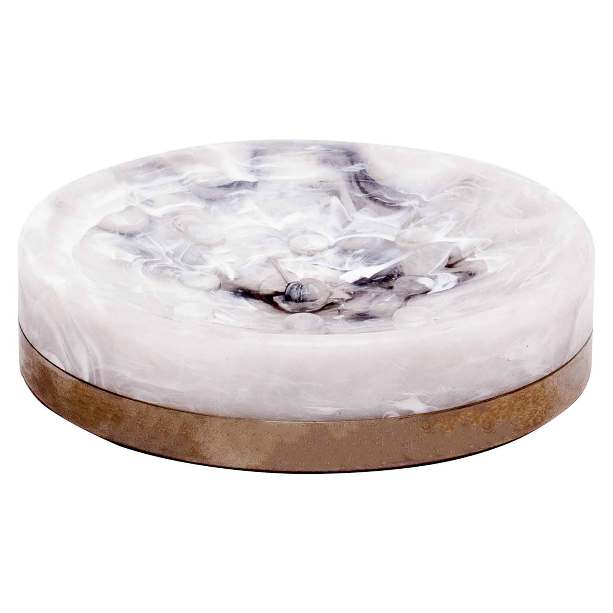 16419316 Мыльница настольная «» полистирол цвет белый Allure Santreyd