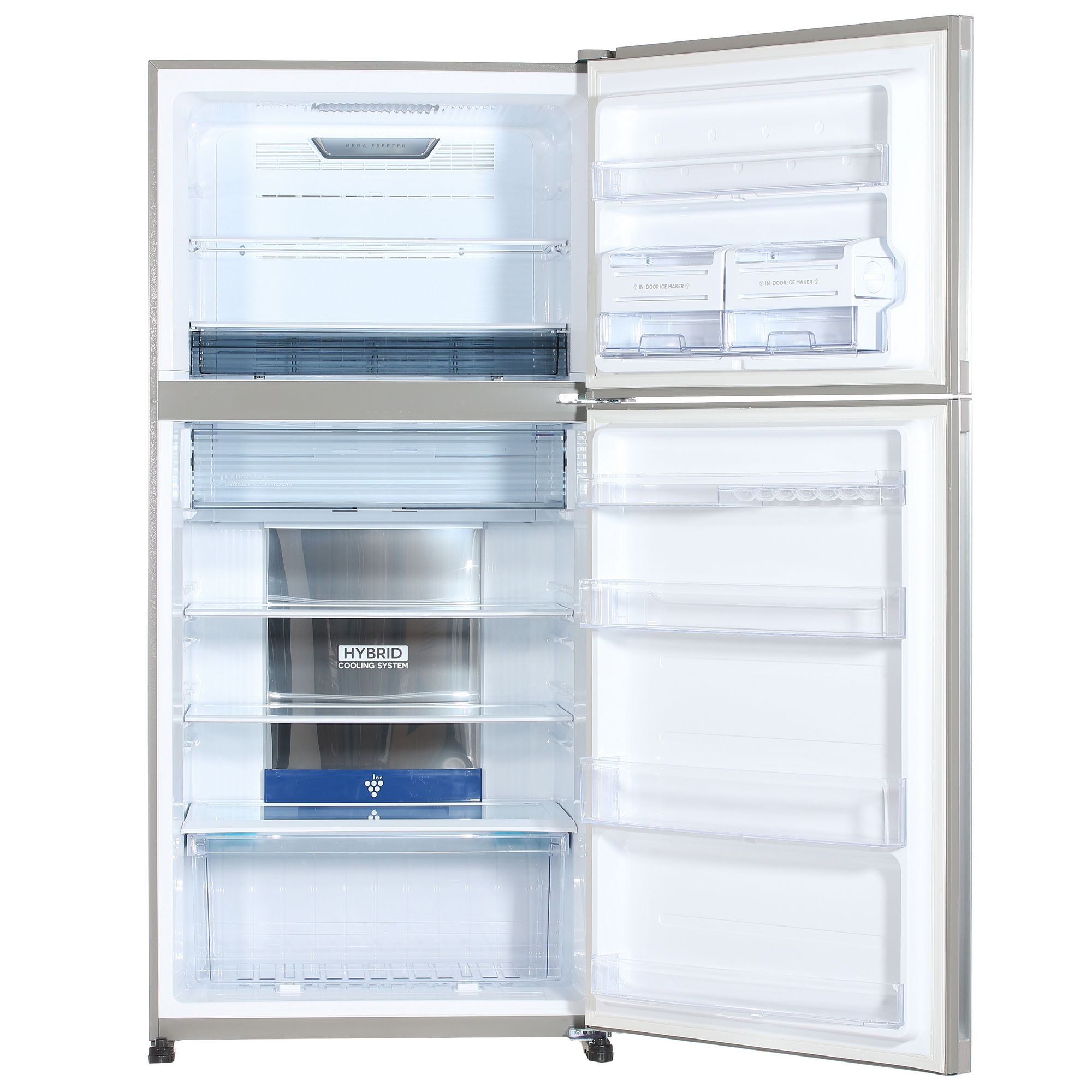 8117593 Холодильник с морозильником   Sharp SJXG60PMSL серебристый STDN-0068839 - Вид №1