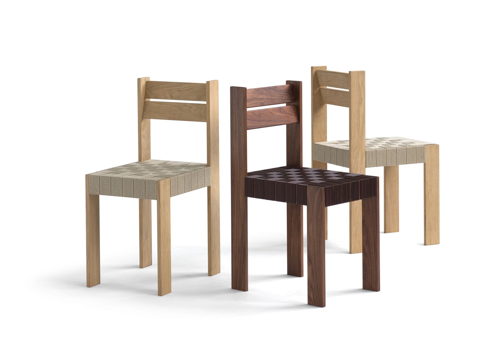 Стул из массива дерева с открытой спинкой Bla Station Momang ARCH-00008018 - Вид №11