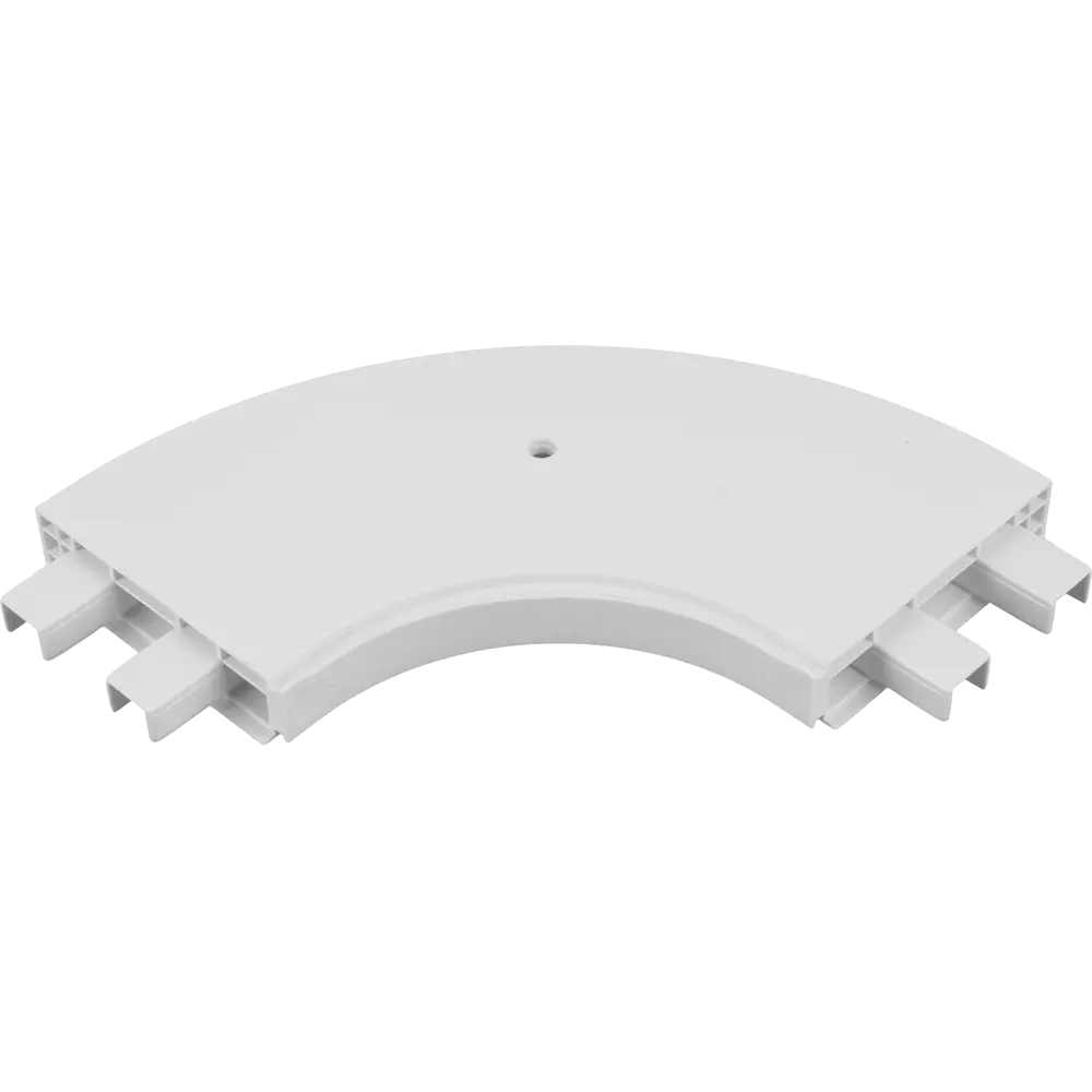 Соединитель эркерный Domlegrand внутренний двухрядный пластик цвет белый 1 шт STLM-2183176