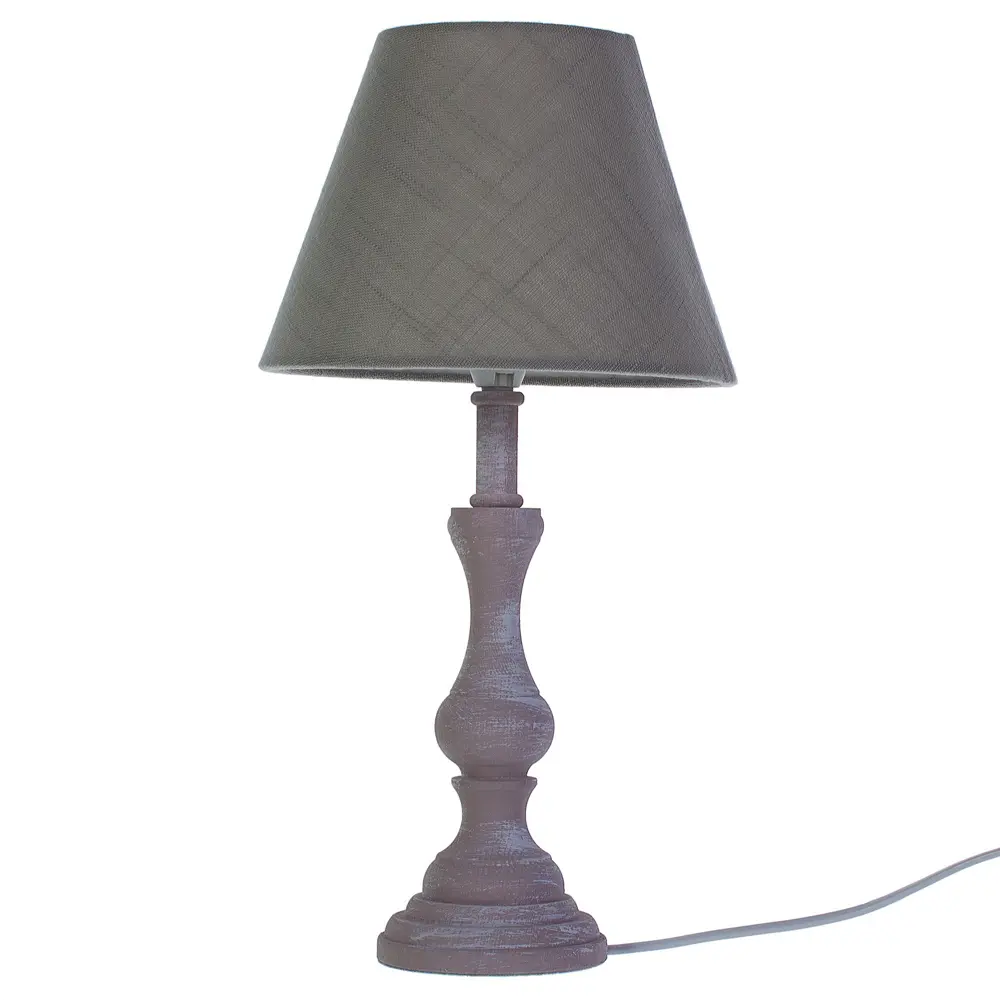 Настольная лампа Eglo «Newlyn» 1хE14x40 Вт, цвет серо-коричневый STLM-2072046 - Вид №2