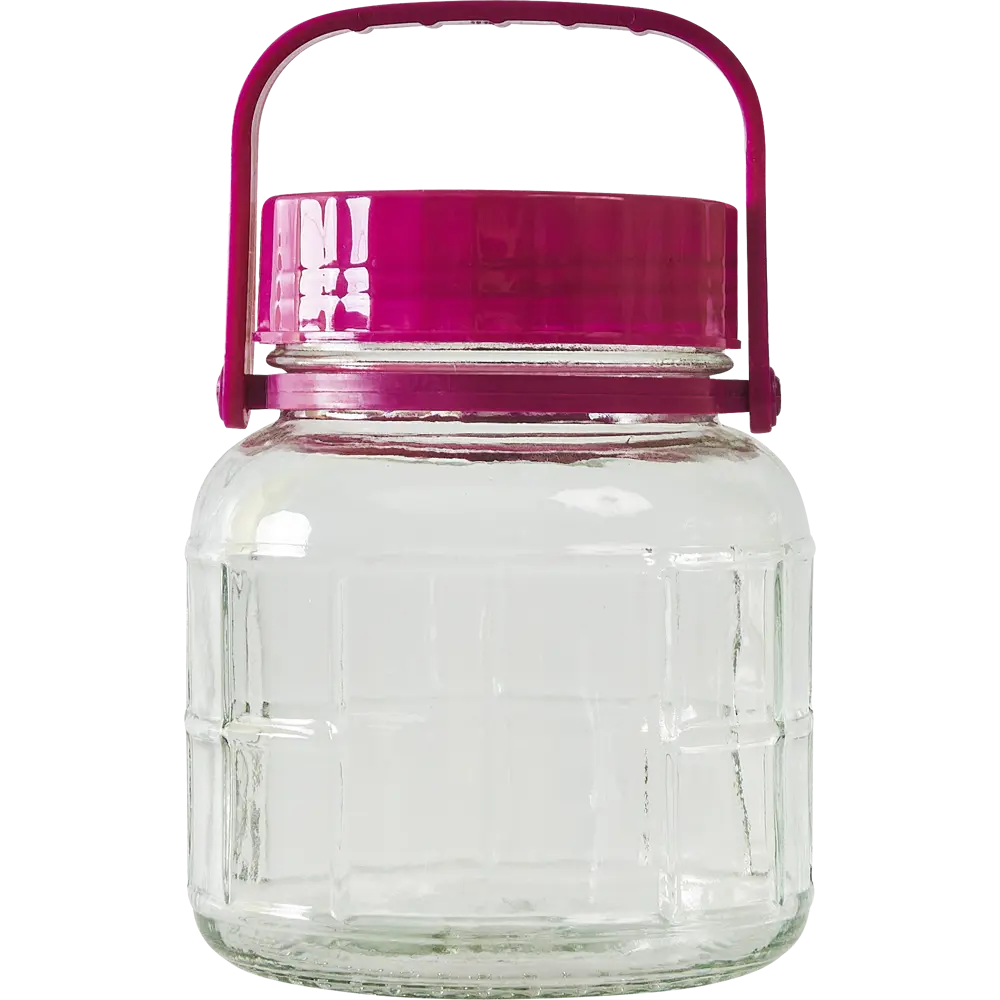 Банка с ручкой стекло 1 л Santreyd STLM-2099194 - Вид №3