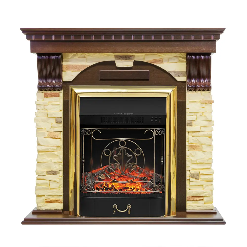 Каминокомплект Dublin арочный сланец 1.8 кВт ROYAL FLAME STLM-2045160