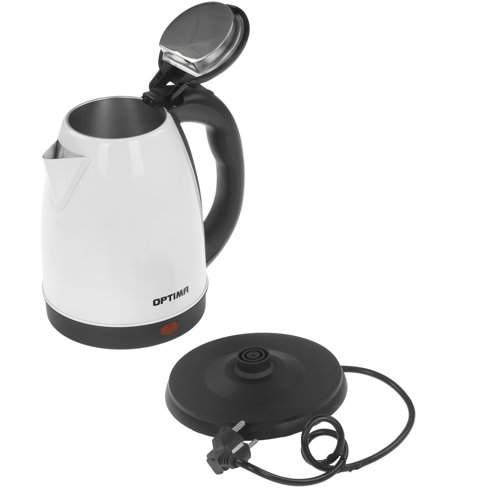 9269564 Электрочайник OPTIMA EK-1808SS белый STDN-0106307 - Вид №4