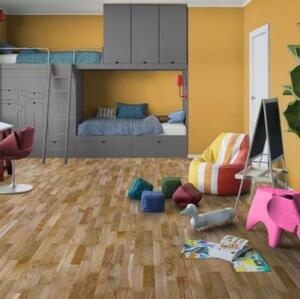 Паркетная доска Tarkett Дуб натур брашированный