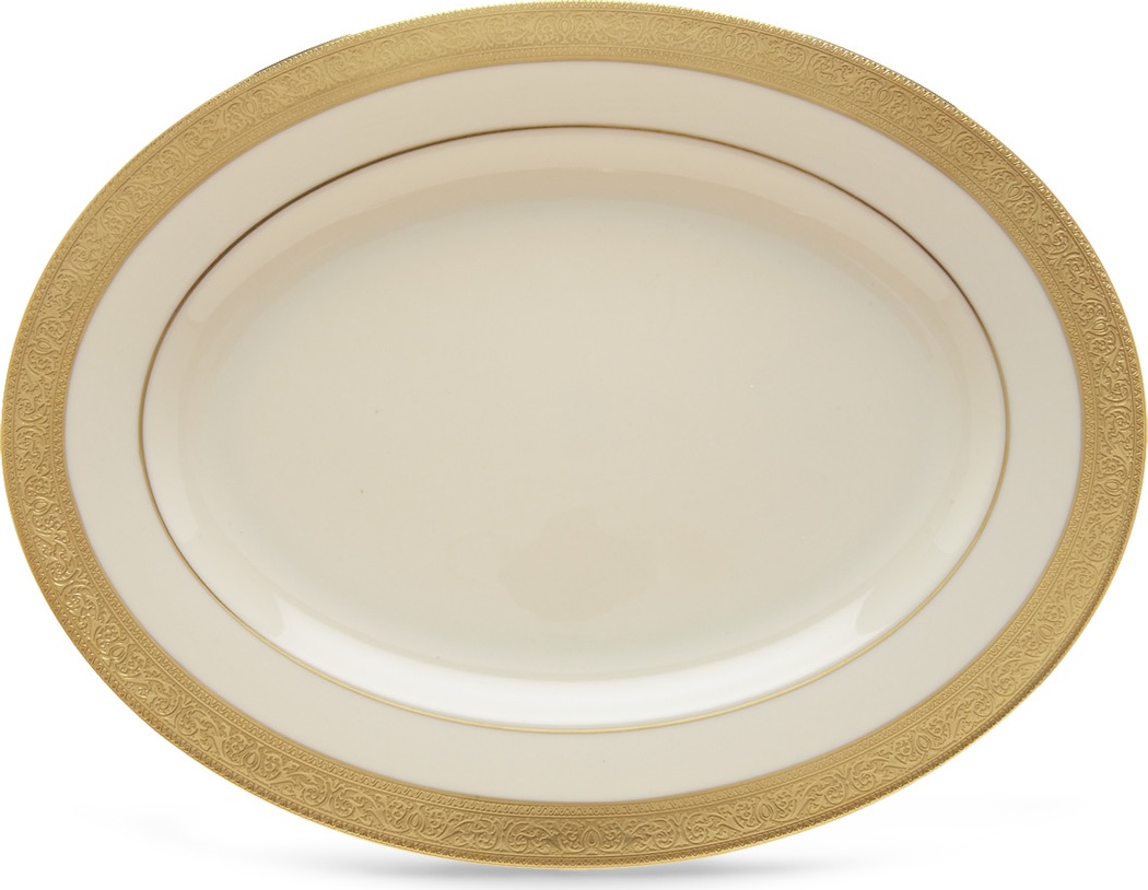 10538253 Lenox Блюдо овальное Lenox "Вестчестер" 33см Фарфор 