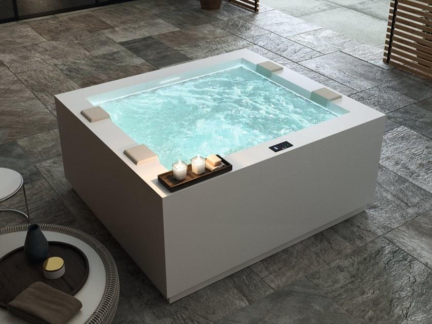 Albatros 4-местный пейзажный бассейн с твердой поверхностью и хромотерапией Modula sun-id-1508152 - Вид №2