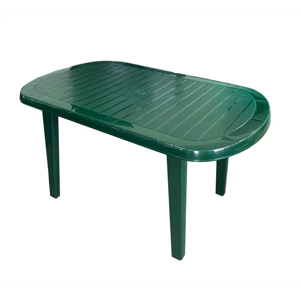 Стол садовый овальный, пластик, цвет тёмно-зелёный Santreyd Товар без серии STLM-2183006 - Вид №2