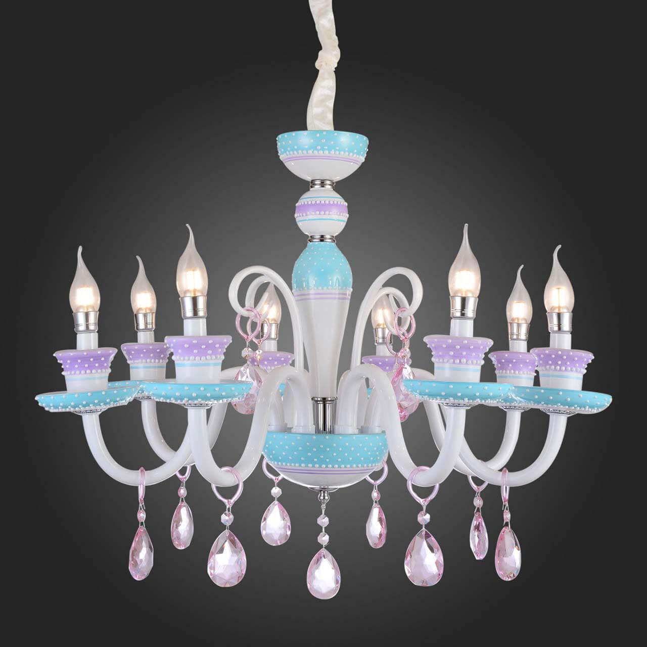 Детская подвесная люстра SL671.783.08 ST LUCE ORNATO 326474 Голубой  - Вид №2