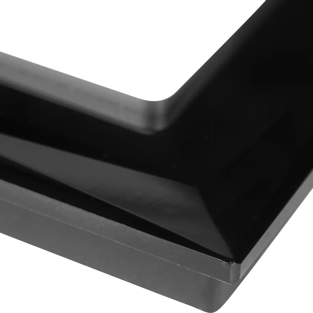 Рамка для розеток и выключателей Werkel Diamant 5 постов, цвет чёрный STLM-2033922 - Вид №2