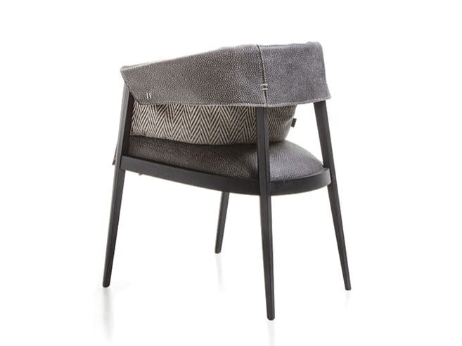 Кожаное кресло с подлокотниками Frigerio Лиза ARCH-00078957