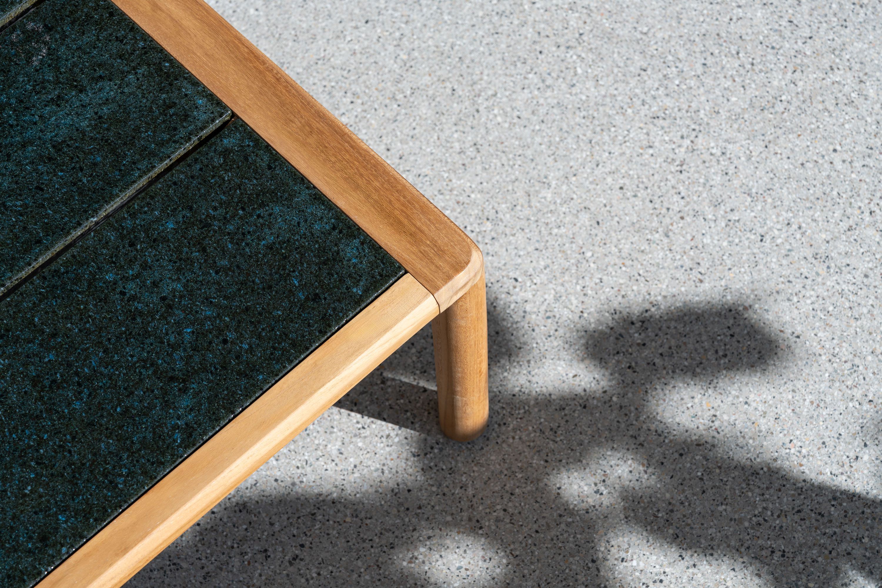 Низкий садовый столик из лавового камня Atmosphera Панама ARCH-00113190 - Вид №2