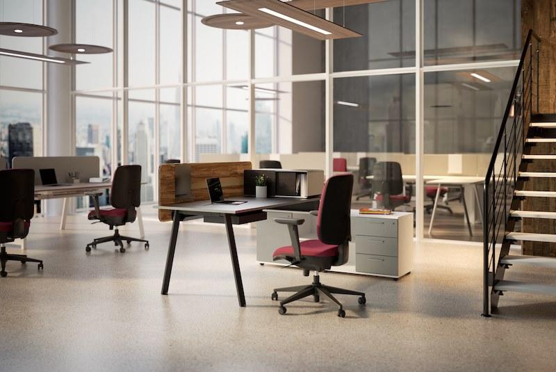 MASCAGNI Прямоугольный рабочий стол из дерева Workstation 99ccat - Вид №3