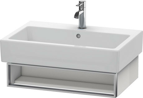 VE600501818 Тумбочка подвесная Vero #VE6005 650 x 431 мм Белый матовый, декор Duravit - Вид №2