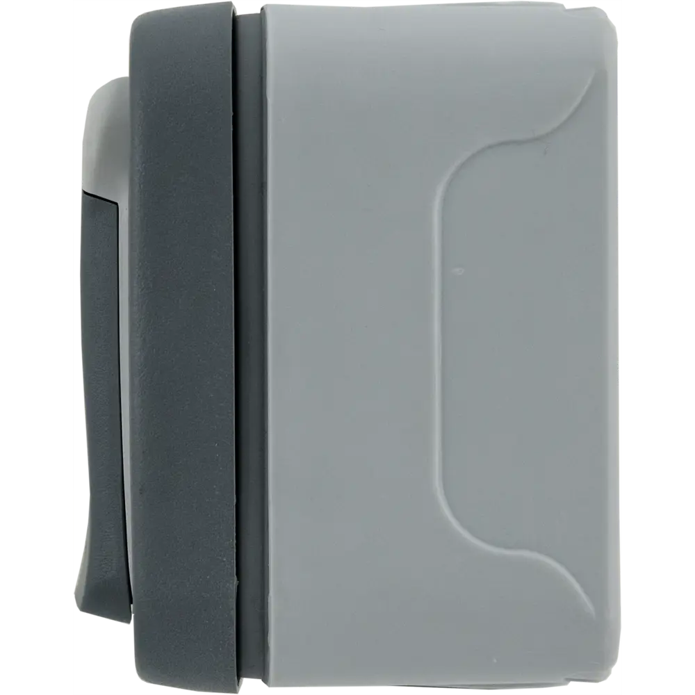 Розетка накладная Plexo с заземлением IP55 - IK07 16А в сборе, серая legrand STLM-2067464 - Вид №3